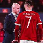 تن هاغ رونالدو يرفض التبديل أمام توتنهام